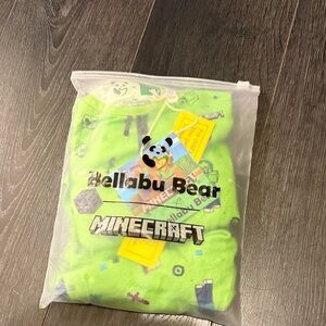 Minecraft Kids Pajama Set - Green bellabu bear brand